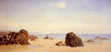 These Yellow Sands landscape Brett John Beach Oil Paintings